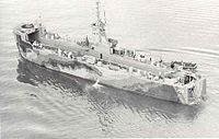 USS LSM 152 im Jahre 1944